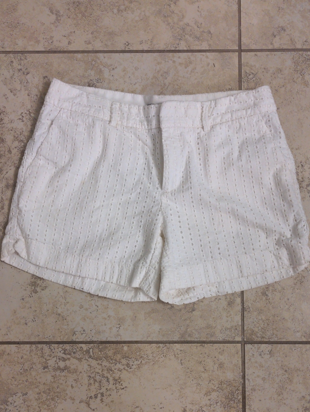 BR eyelet shorts